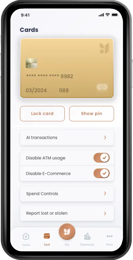 Card Controls