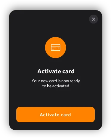 Card activate