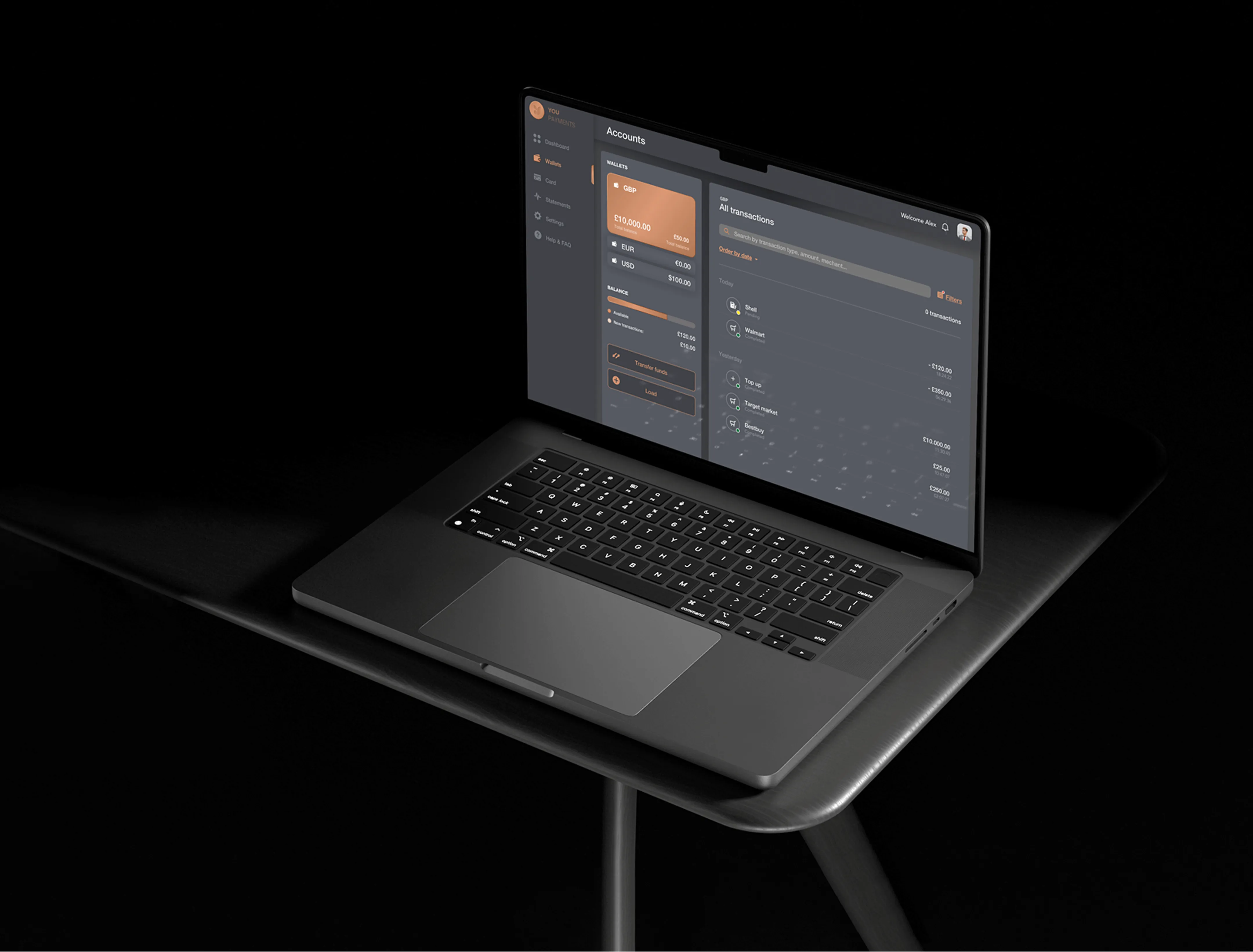 Expense Management Dashboard